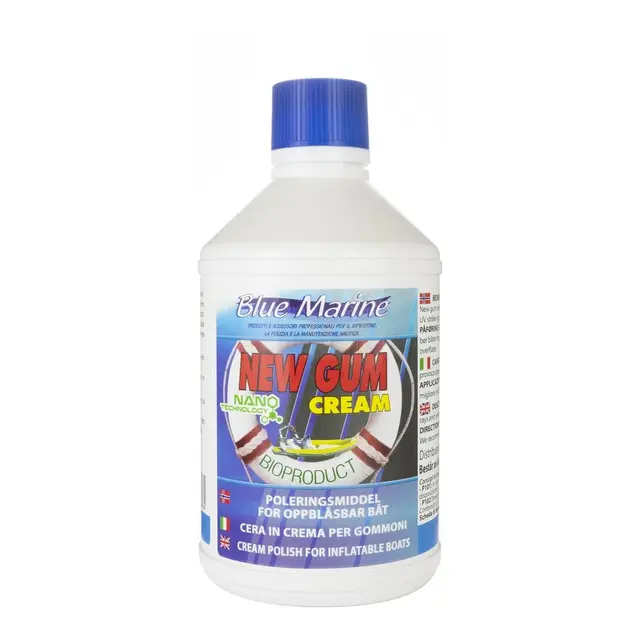BLUE MARINE New Gum Cream 0,45 kg - Polering for gummibåt 