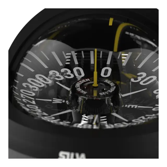 SILVA Kompass 125FTC Sort, belyst 