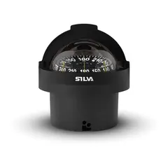 SILVA Kompass 100FC Sort, belyst