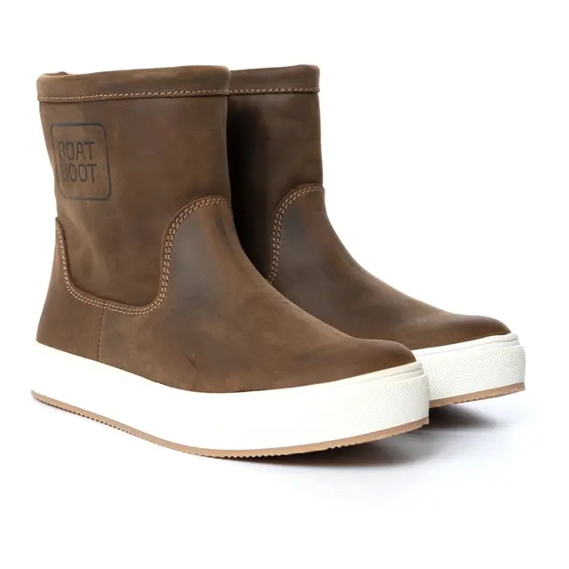 BOATBOOT Lowcut Seilstøvel Str 37, Skinn, Brun 