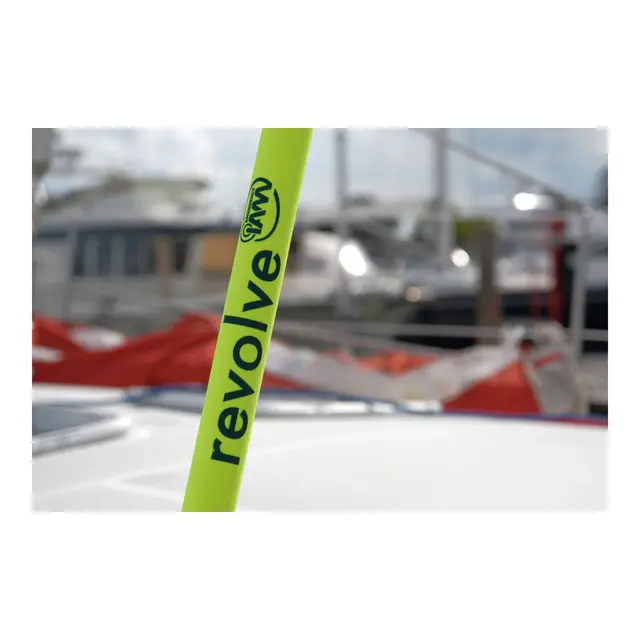 REVOLVE Sammenleggbar VHF nødantenne 2,5m - 156MHz med strobelys 