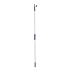 B&#229;tshake teleskop, 120-196cm Gr&#229; - Aluminium