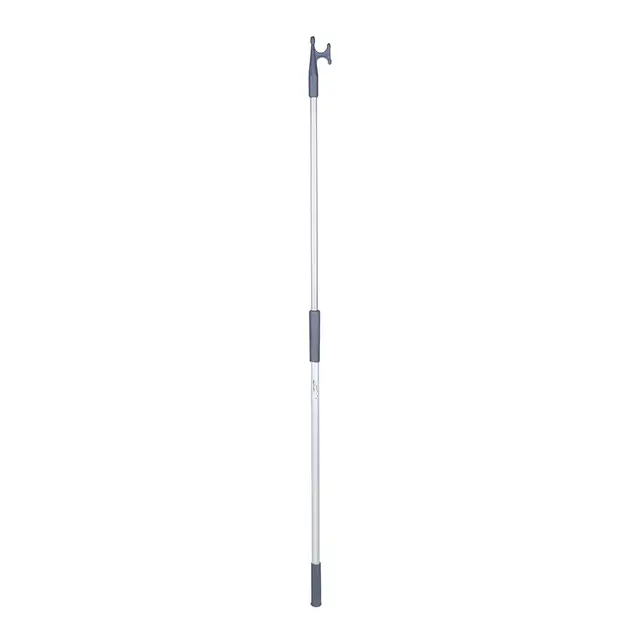 Båtshake teleskop, 120-196cm Grå - Aluminium 