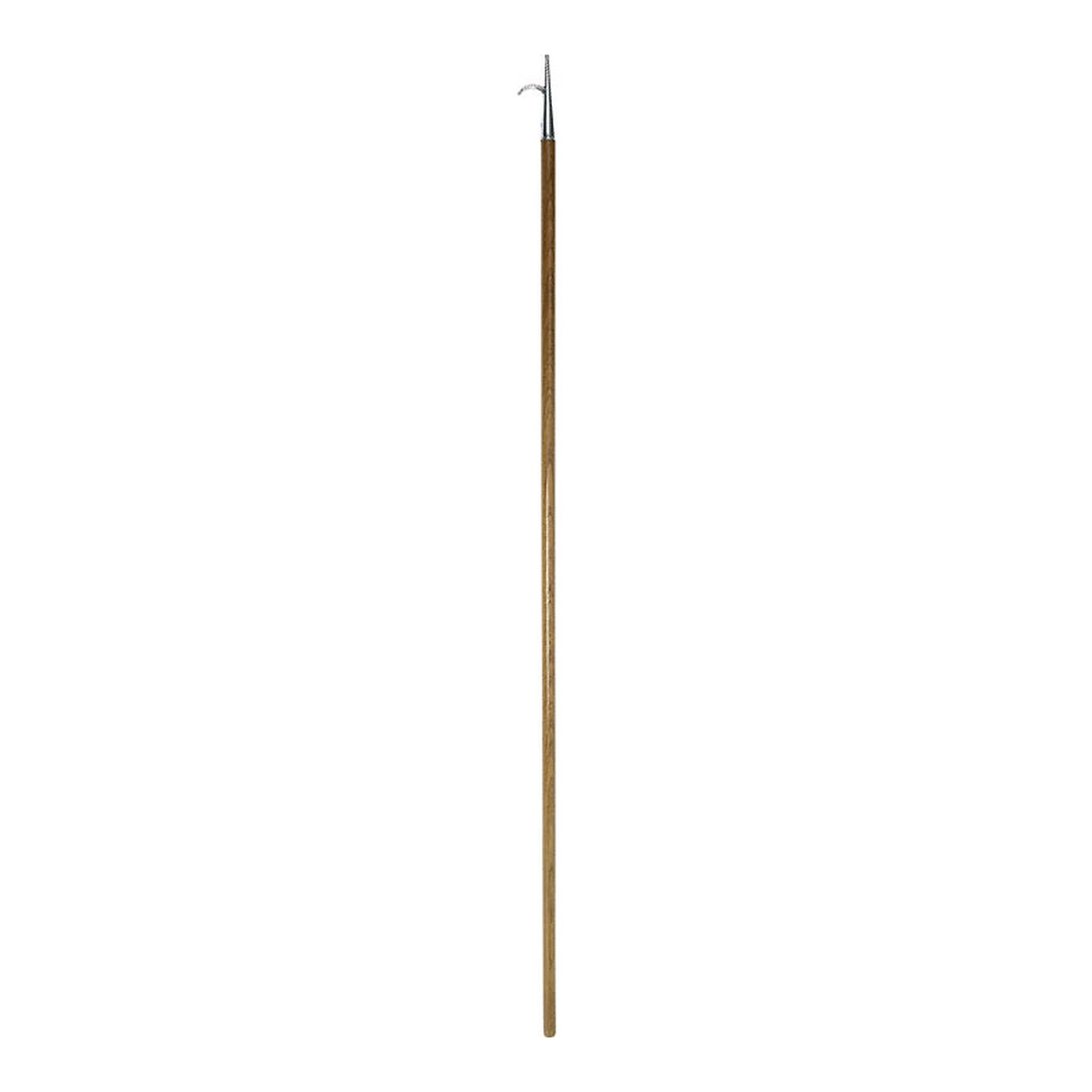 TREM Båtshake i tre fast, 210cm m/forkrommet hakestuss