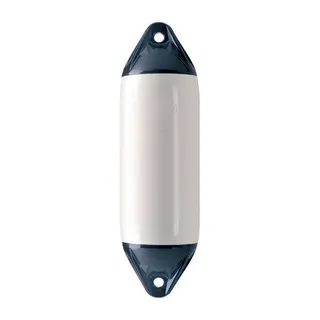 POLYFORM Fender F02 Hvit med bl&#229; ender - 660mm