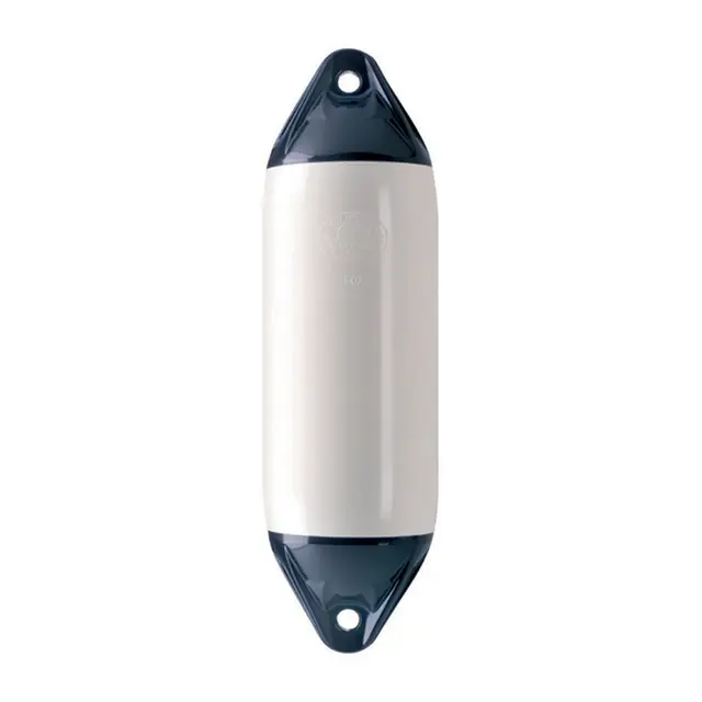 POLYFORM Fender F02 Hvit med blå ender - 660mm 