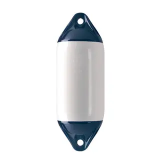 POLYFORM Fender F2 Hvit med bl&#229; ender - 610mm