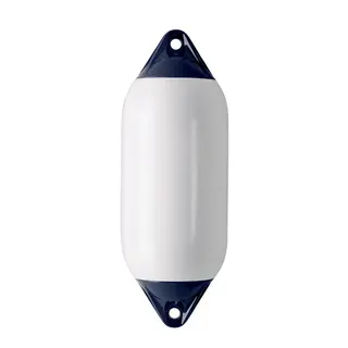 POLYFORM Fender F5 Hvit med bl&#229; ender - 775mm