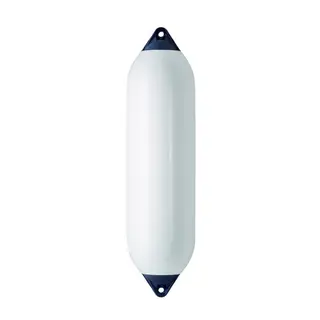 POLYFORM Fender F8 Hvit med bl&#229; ender - 1450mm