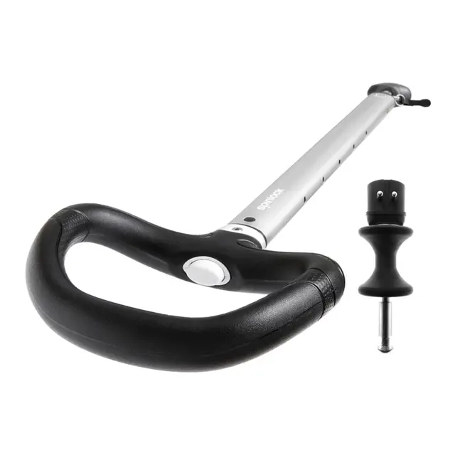 SPINLOCK Rorkultforlenger bøyle 75-120cm silver alu - asym. håndtak - diablofeste 