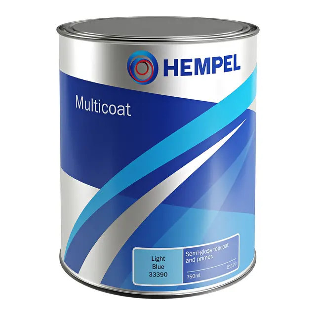 HEMPEL Multicoat Sort - 0,75 L (1999) - Over vannlinjen 