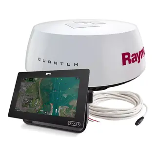 RAYMARINE Quantum Q24C 18&quot; Axiom+ 9&quot; Radarpakke - med 10m datakabel