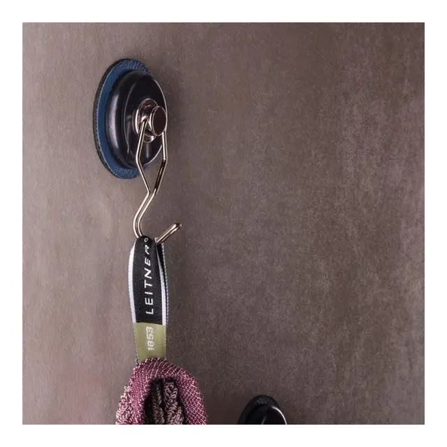 SILWY Magnetic Hook 1 stk rund krok og blå magnetpad 