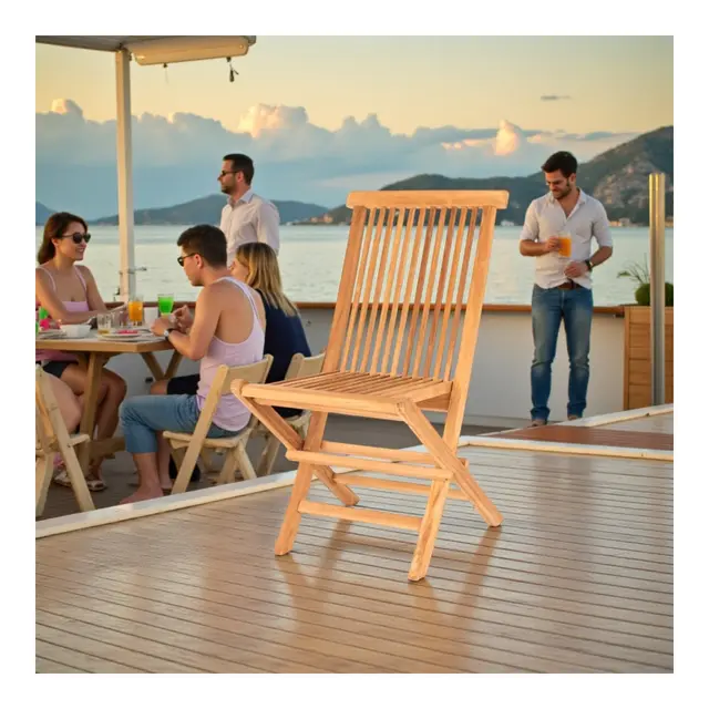 HARTMAN Skagen Klappstol Sammenleggbar i Teak 