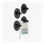 SILWY Magnetic Pin 4 stk pins og 4 sorte magnetpads