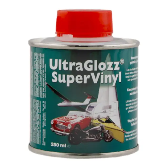 ULTRAGLOZZ Supervinyl - 250ml Polish til gummi og vinyl 