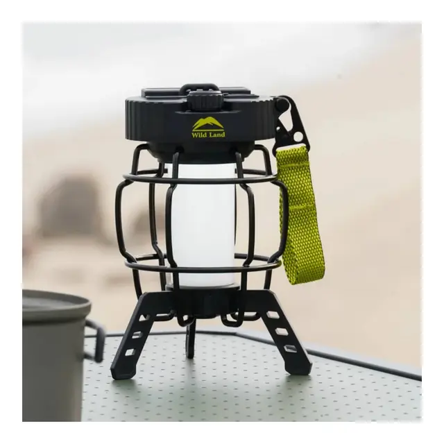 EVEBASE Wild Land Thunder - Lykt Sort, LED 