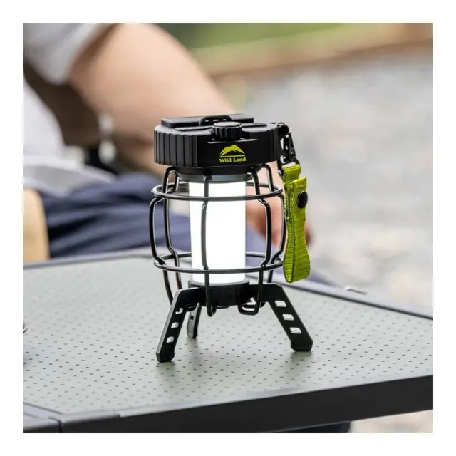 EVEBASE Wild Land Thunder - Lykt Sort, LED 