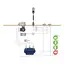 ITALWINCH SMART PLUS 1500W 24V - 10mm Ankervinsj for b&#229;ter mellom 9-14meter