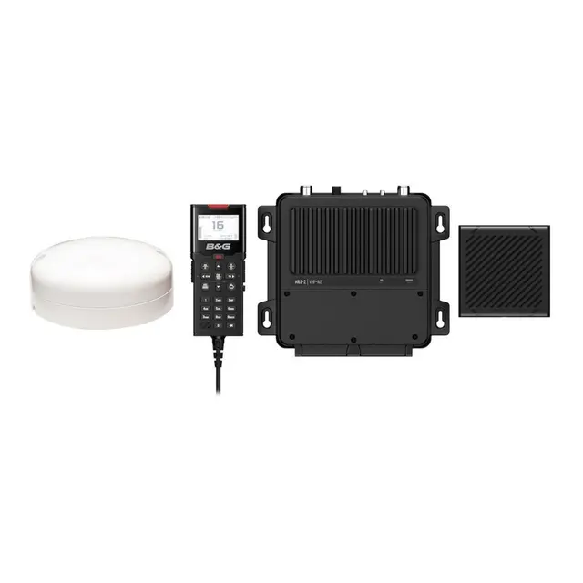 B&G V100-B m/AIS+GPS500 Fastmontert VHF med AIS og GPS 
