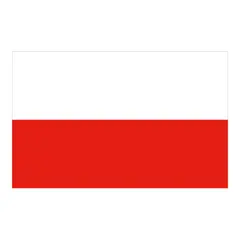 Gjesteflagg - Polen Vevet polyester - 30x19 cm