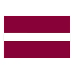 Gjesteflagg - Latvia Vevet polyester - 30x19 cm