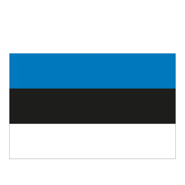 Gjesteflagg - Estland Vevet polyester - 30x19 cm 