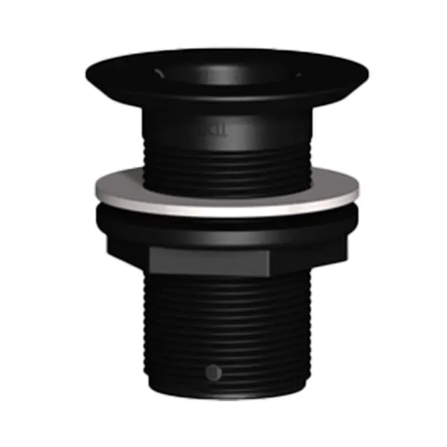 TRUDESIGN Skroggj.føring 1½" - Konkav 90680 - Sort 