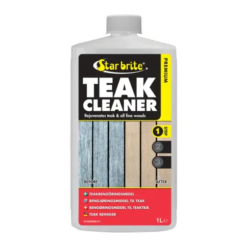 STARBRITE Teak Cleaner Steg 1 Ideelt til teakdekk og teakm&#248;bler