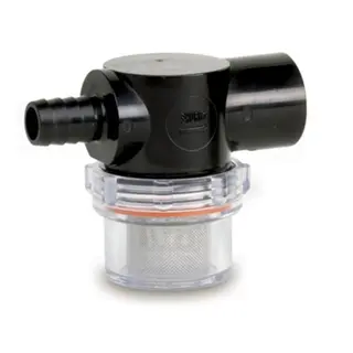 SHURFLO Pumpefilter - gjenge/nippel 1/2" - Ø:12mm