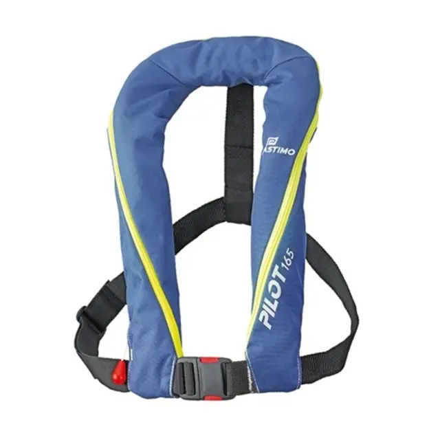 PLASTIMO Pilot Kids flytevest Blå Automatisk, 165N - 8-16 år. 