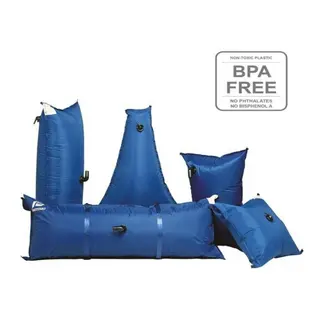 PLASTIMO Vannpose 150 liter Fleksibel vanntank 75 x 150 cm