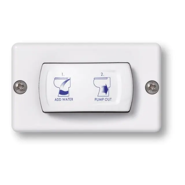 SANIMARIN SN31C 12V Elektrisk Toalett 12V Manuelt panel 