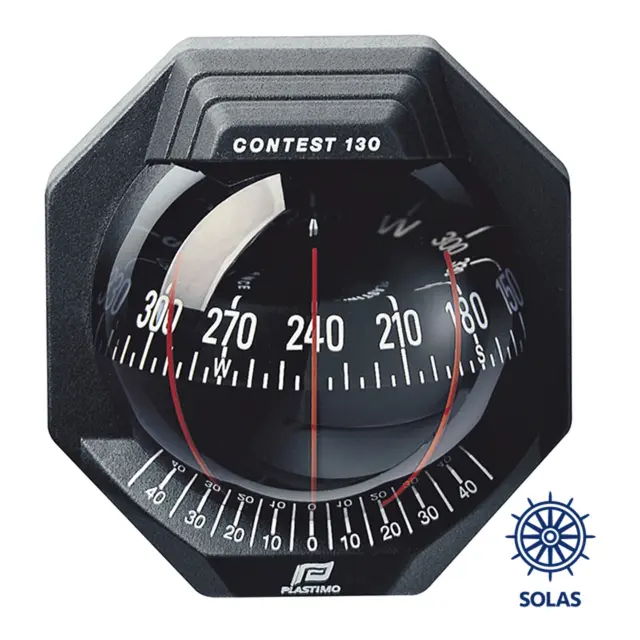 PLASTIMO Kompass Contest 130 svart svart ros 