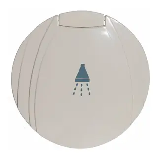 PLASTIMO&#160;Boks for dusjhode Kun innfellingsboks m/ lokk