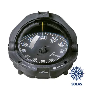PLASTIMO Kompass Offshore 135 svart svart platt ros