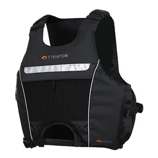 PLASTIMO Typhoon  vannsport redningsvest 50N Sort +70 kg