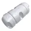 PLASTIMO Bumper&#174; - Hvit 1/2 - 180x400mm Luftfylt bryggefender - Rett