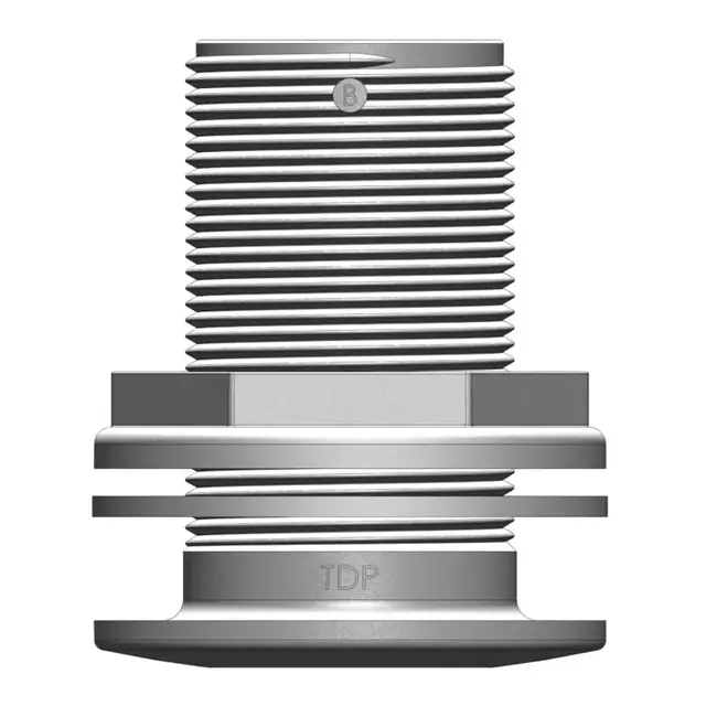 TRUDESIGN Skroggjennomføring 1½" 90419 - Hvit 