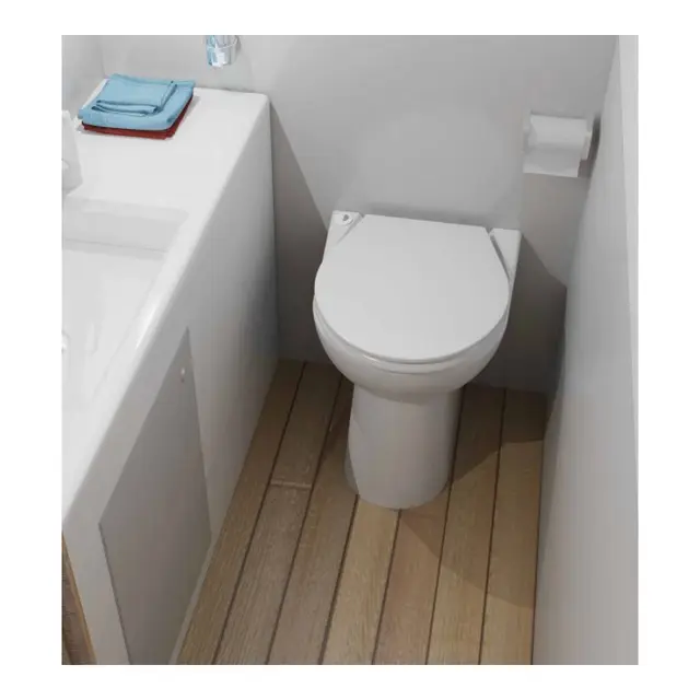 SANIMARIN C43 Comfort Luxe 24V Toalett 24V, Elektronisk spyling 