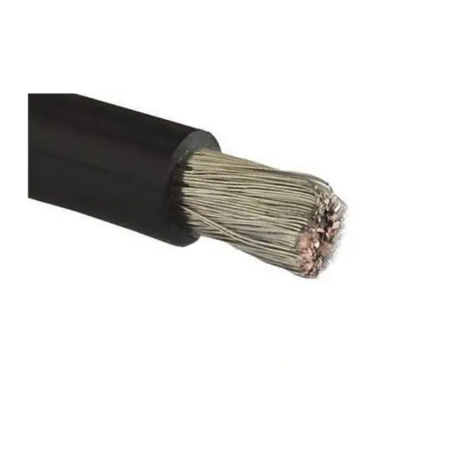 El. kabel fortinnet - sort 16 mm² metervare 