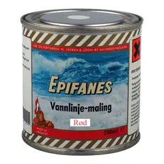 EPIFANES Vannlinjemaling, 250 ml R&#248;d