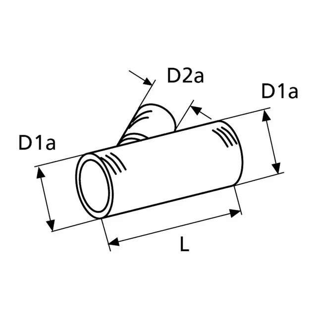 WEBASTO Y-stykke Ø 60/60/60mm 