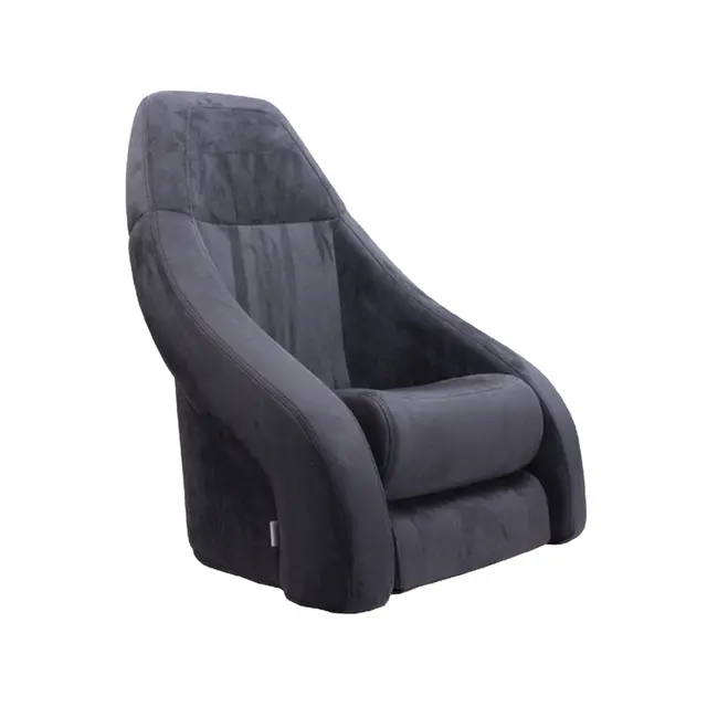 BLUE SEA Estoril BS tekstil mørk grå m/sort dobbeltsøm 