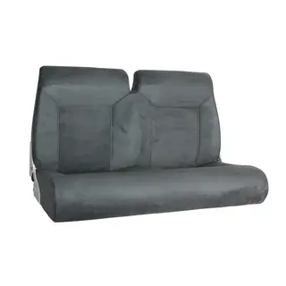 BLUE SEA Båtstol "Styrmann Twin" BS tekstil grå m/sorte dobbeltsting
