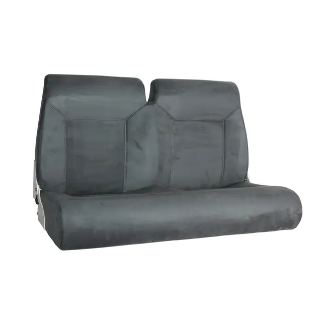 BLUE SEA Båtstol "Styrmann Twin" BS tekstil grå m/sorte dobbeltsting 