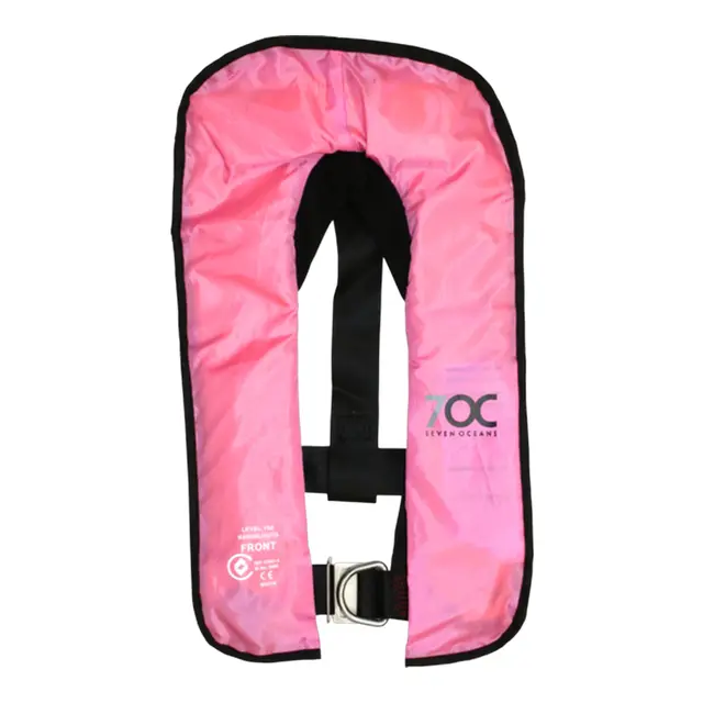 7OC Oppblåsbar vest DeLux Rosa 