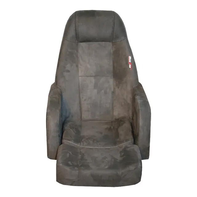 BLUE SEA Båtstol "Admiral" BS Tekstil mørk grå m/sort dobbelsøm 