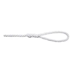 ROBLINE Rapallo fort&#248;yningsline - hvit &#216;14mm x 6m - tvinnet - l&#248;kke/tamp
