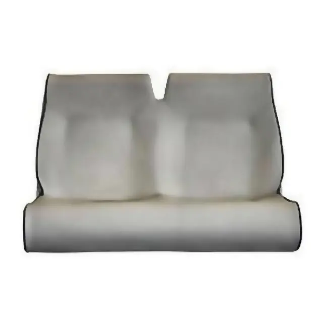 BLUE SEA Båtstol "Styrmann Twin" Hvit - immit. skinn - m/vipp 